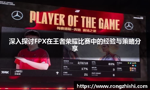 深入探讨FPX在王者荣耀比赛中的经验与策略分享